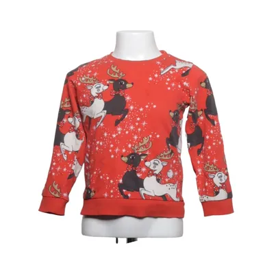 Julesweater (Rød, Flerfarvet) fra Mini Rodini Modal, Økologisk bomuld