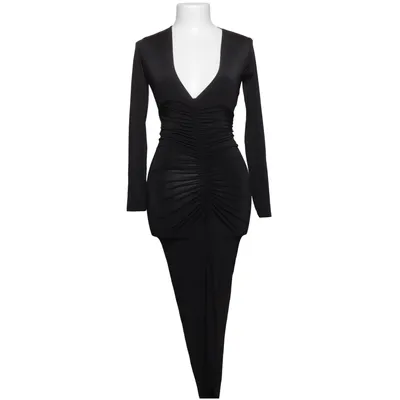 Maxi dress (FRONT RUCHED DRESS) from NLY One Elastane, Polyester