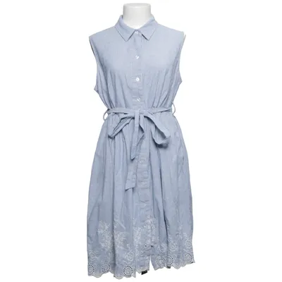 Robe chemise (Bleu, Blanc) de Christopher & Banks Coton