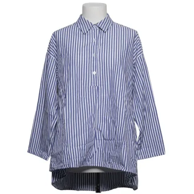 Shirt (Blue, White) from Catalea Cotton