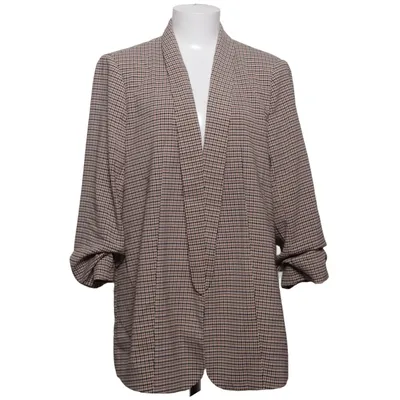 Blazer (Beige, Braun, Schwarz) von Pieces Elasthan, Recyceltes Polyester