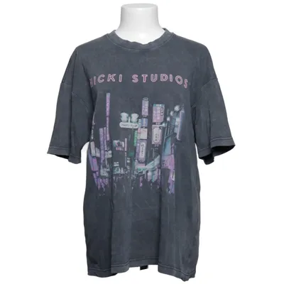 T-shirt (Gray) from Nicki Studios x Gina Tricot Cotton