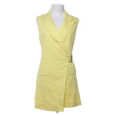 Wrap dress (Yellow) from Topshop Cotton, Linen, Polyester