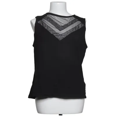 Débardeur (Noir) de Blind Date Coton, Fibre métallique, Polyester, Viscose