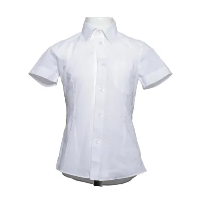 Kortärmad skjorta (Vit) från Debenhams Bomull, Polyester