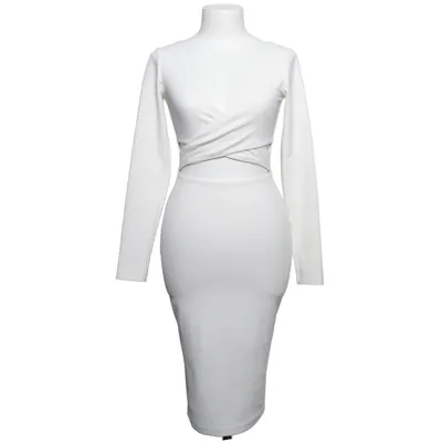 Robe de cocktail (Blanc) de Nookie Élasthane, Polyester