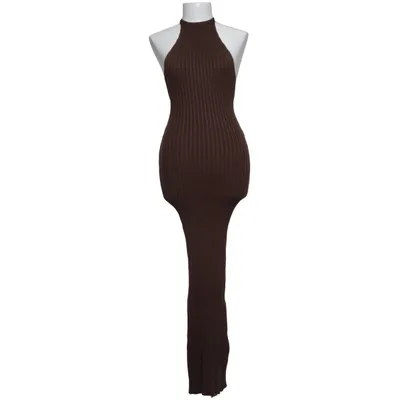 Robe (Marron) de PrettyLittleThing Nylon, Polyester, Viscose