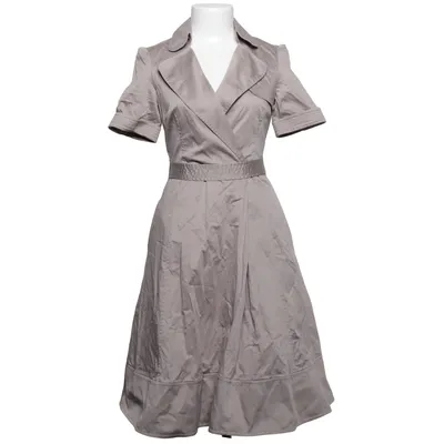 Robe portefeuille (Beige) de Karen Millen Coton, Élasthane, Polyester