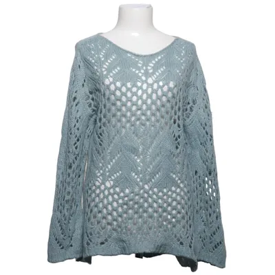 Sweater (Blå) fra Carla F Akryl, Mohair, Polyamid