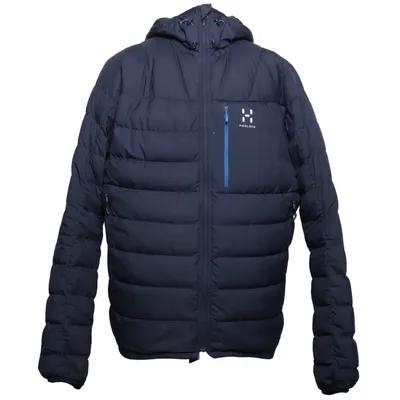 Down jacket (Blue) from Haglöfs Down, Feather, Recycled polyester