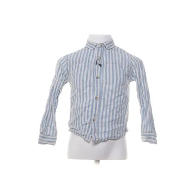 Shirt (White, Blue) from Zara Boys Cotton