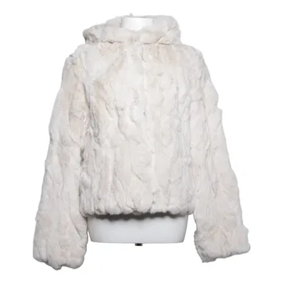 Pälsjacka (Beige) från Hollies Stockholm Bomull, Polyester, Kaninpäls