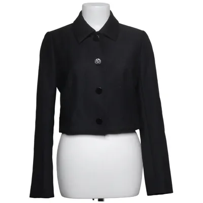 Blazer (Noir) de Paule KA Polyester, Laine