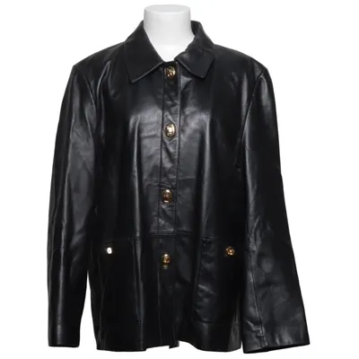 Leather jacket (Black) from Leather Sound Polyester