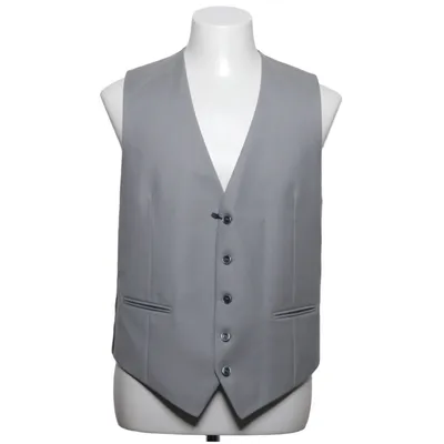 Suit vest (Gray) from Wilvorst Viscose, Wool