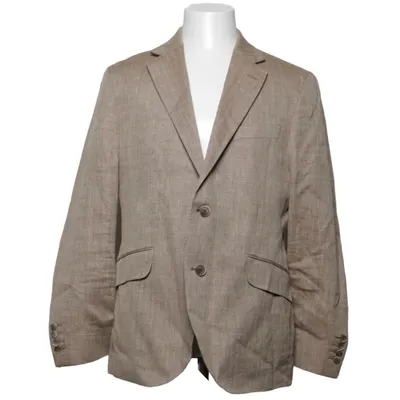 Blazer (Bruin) van Hackett London Cupro, Linnen, Viscose, Wol