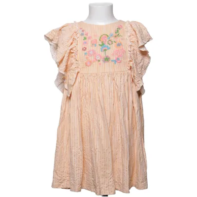 Dress (Orange, White) from Next Cotton