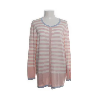 Cardigan (Pink, White) from Golléhaug Cotton, Modal