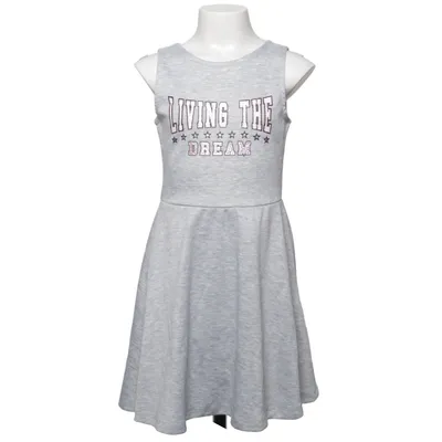 Robe (Gris) de H&M Kids Polyester, Élasthane