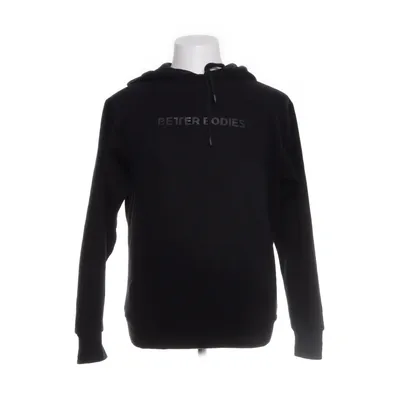 Capuchon sweater (Zwart) van Better Bodies Katoen, Polyester