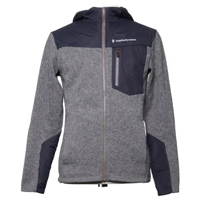Hoodie (Gray, Blue) from Peak Performance Recycled polyester