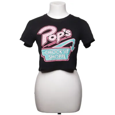 T-shirt (Black, Multicolored) from Riverdale Cotton, Elastane