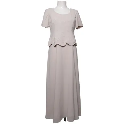 Avondjurk (Beige) van Karen Miller Acetaat, Polyester
