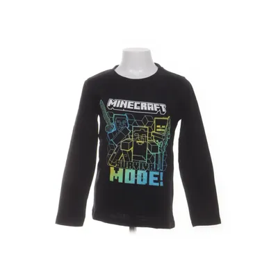 Långärmad t-shirt (Svart, Flerfärgad) från Minecraft Bomull