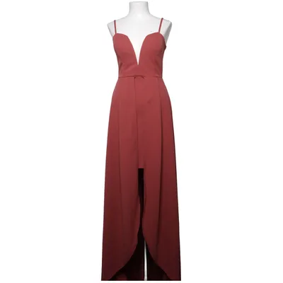 Avondjurk (Rood) van Wal G Elastaan, Polyester