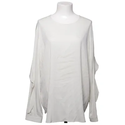 Bluse (Hvid) fra Strenesse Elastan, Silke
