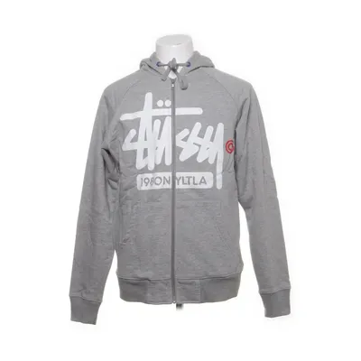 Huvtröja (Grå) från Stüssy Bomull