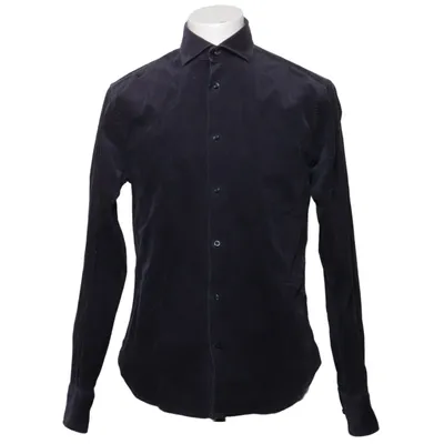Hemd (casual slim) von Bruun & Stengade Baumwolle, Elasthan