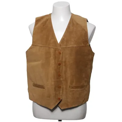 Leather vest (Brown) from American