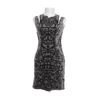 Cocktail dress (Gray, Black) from Allsaints Cotton, Elastane, Polyamide