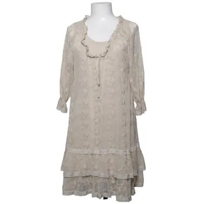 Dress (Beige) from By Ti Mo Elastane, Viscose