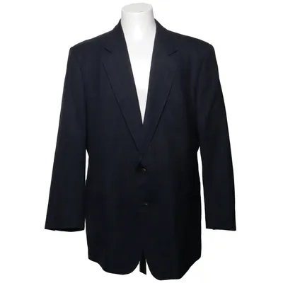 Blazer (Bleu) de Eduard Dressler Viscose, Laine
