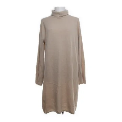 Jurk met col (Beige) van United Colors of Benetton Nylon, Wol