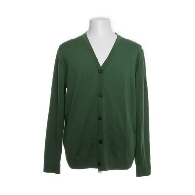 Cardigan (Groen) van Ströms Merinowol