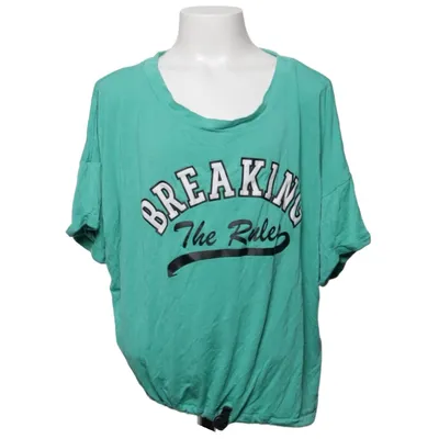 T-shirt (Green) from Page One Young Elastane, Viscose