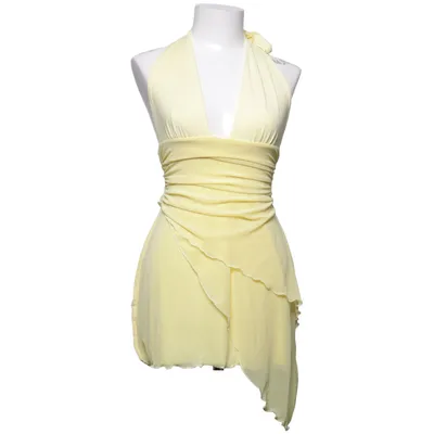 Halternek jurk (Geel) van Shein Elastaan, Polyester