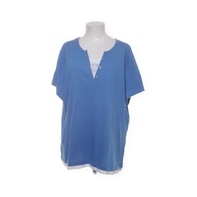 Topp (Blå, Vit) från WOB Bomull