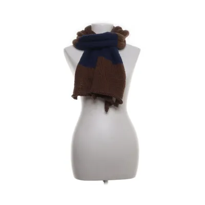 Sjaal (Bruin, Blauw)