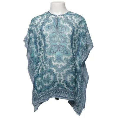 Strandklänning (Blå, Vit, Grön) från Indiska Polyester