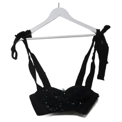 Crop top (Black) from H&M Exclusive Cotton, Lyocell, Recycled polyester