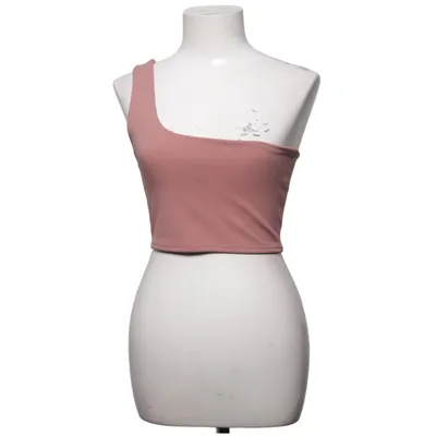 Crop top (Pink) fra I-X London Elastan, Polyester