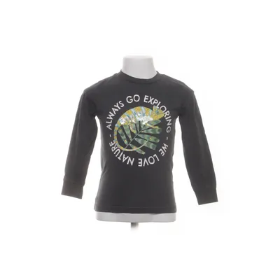 Lange mouwen shirt (Zwart, Meerkleurig) van H&M x Angela McKay Katoen