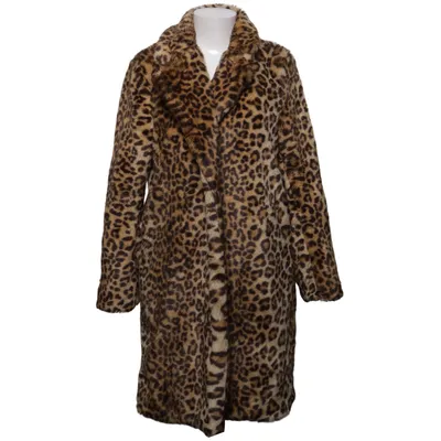 Winter coat (Brown, Black) from Zara Woman Elastane, Polyester