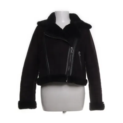 Shearlingjakke (Brun, Sort) fra Stradivarius Polyester