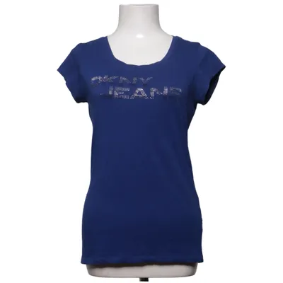 T-shirt (Blauw) van DKNY Jeans Katoen, Elastaan