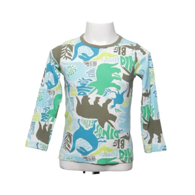 Long sleeve T-shirt (Blue, Green, White) from Kids by Lindex Organic cotton